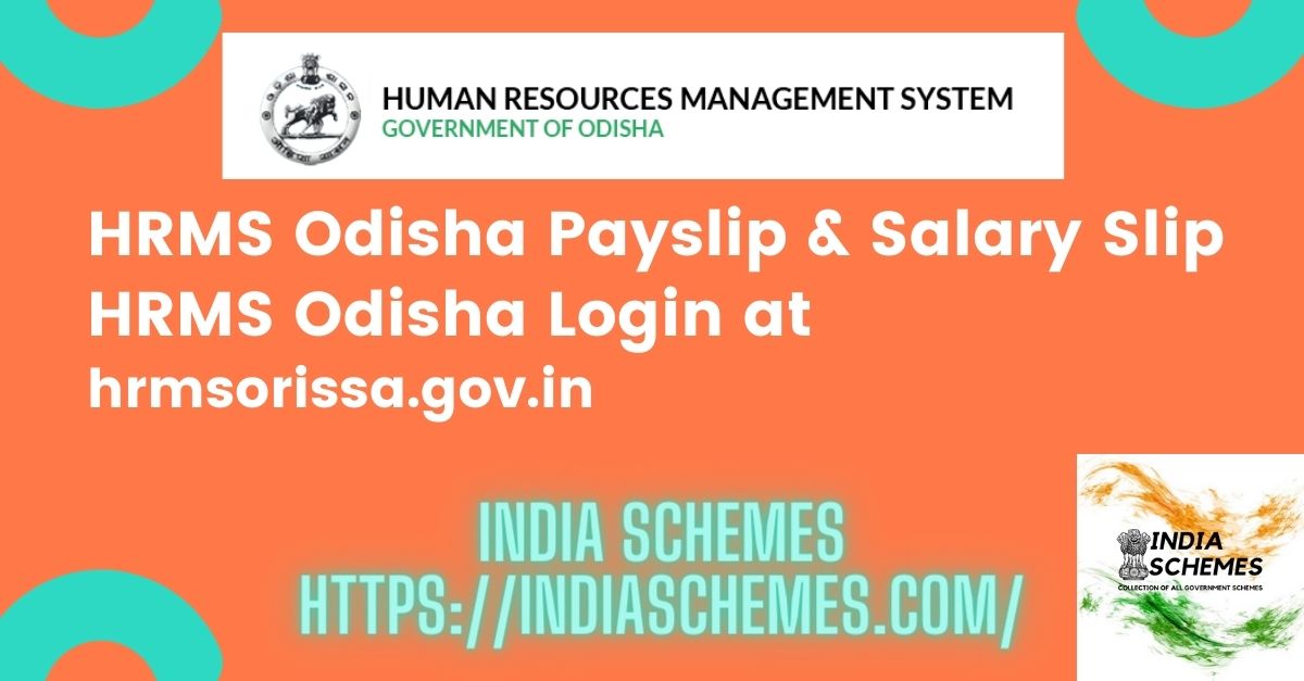 HRMS Odisha Login
