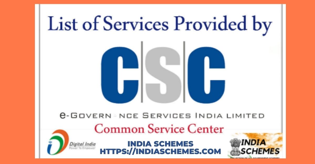 services provided by CSC
