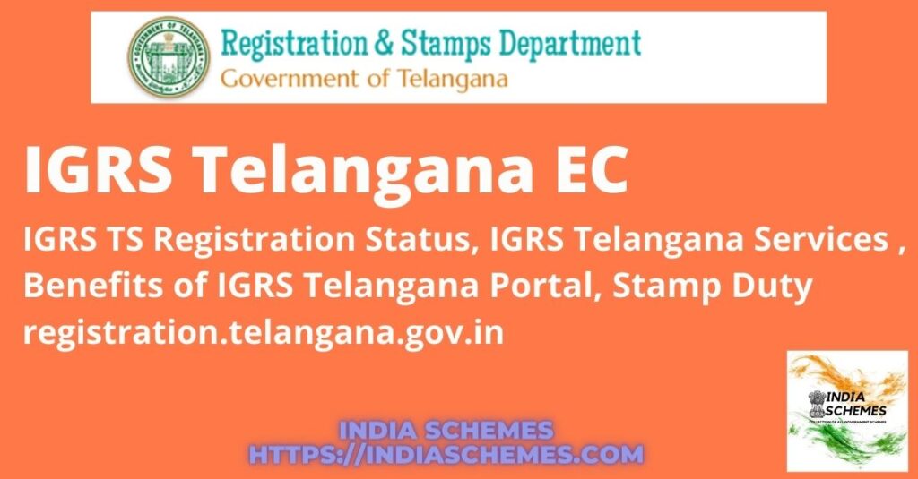 IGRS Telangana EC 2021 Encumbrance Certificate, IGRS TS Registration