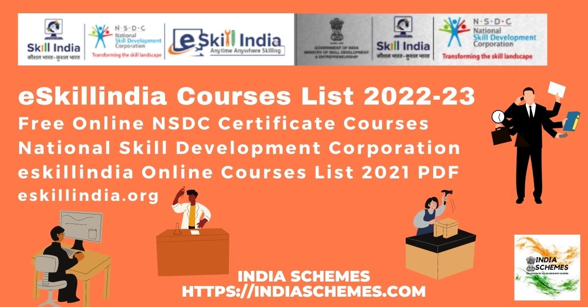 eSkillindia Course List